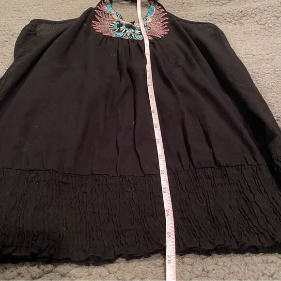 Passport Embroidered Halter Top - Picture 6 of 10